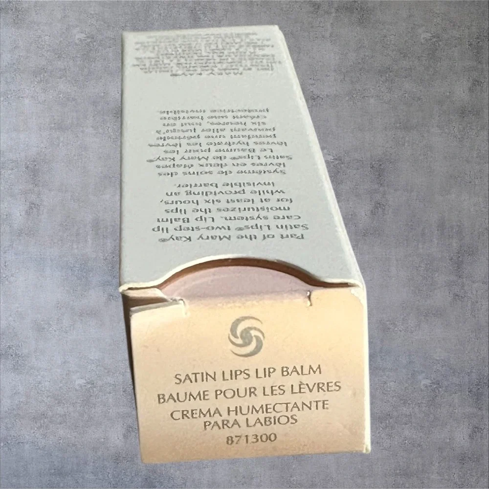 Mary Kay Satin‎ Lips Lip Balm 871300 0.3 oz 8g Moisturizing Treatment New